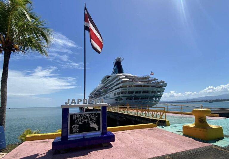 Arrive at the cruise pier